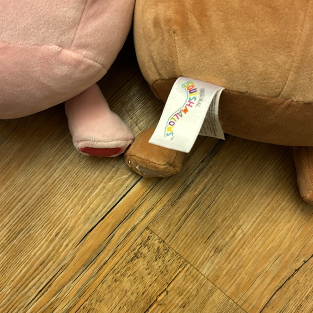 Squishmallow Lot of 2 Yeti Plush - Picture 5 of 6